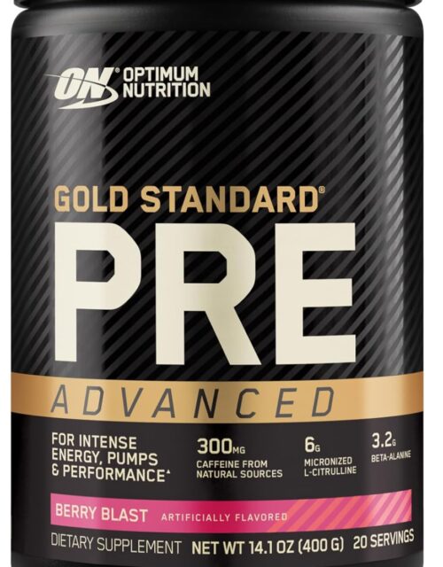 Optimum Nutrition Gold Standard Pre Workout Advanced 20 Servings
